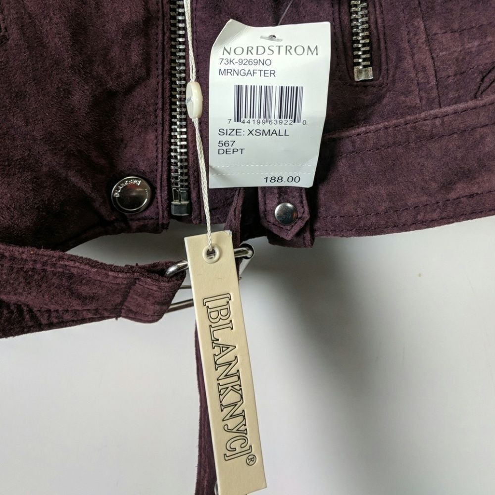 Blank NYC Morning Suede Moto Jacket - Picture 8 of 8